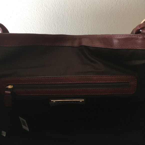 Brown (Mahogany) leather shoulder bag - Picture 6 of 12